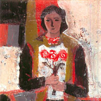 島田章三、【セラミックギャラリー】、希少な画集画、新品高級額